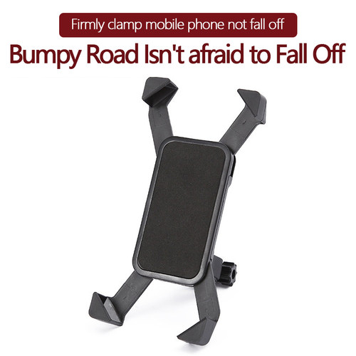 Bike Motorcycle Phone Holder Aluminum Alloy Anti-slip