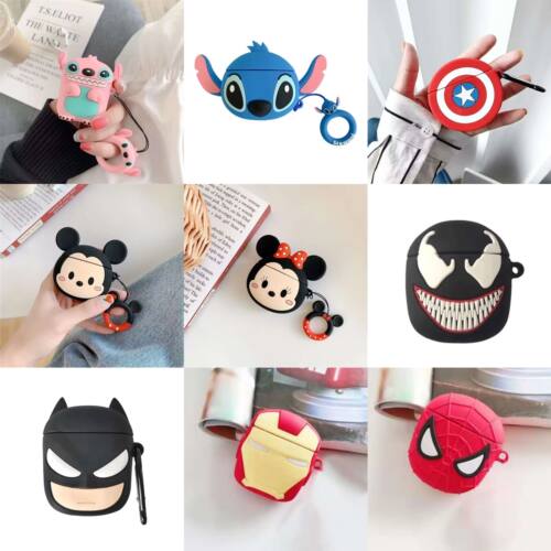 3D Cartoon Silicone Case for Airpods 1 2 3 Pro Wireless