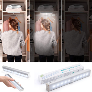 Wireless Lamp Battery Led Light With Motion Sensor Under