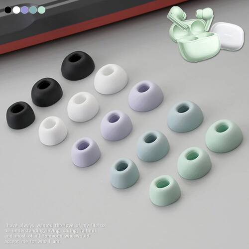 6Pcs Silicone Ear Tips for XIAOMI Redmi Buds6 Pro Buds8 Pro