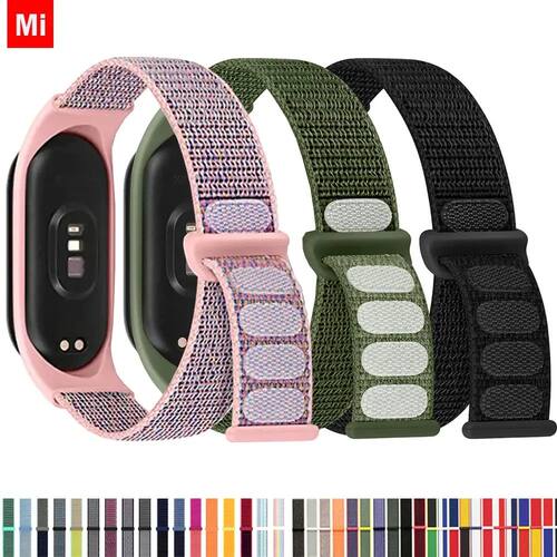 Nylon loop For Xiaomi Mi Band 7-7 nfc smartwatch Wristband