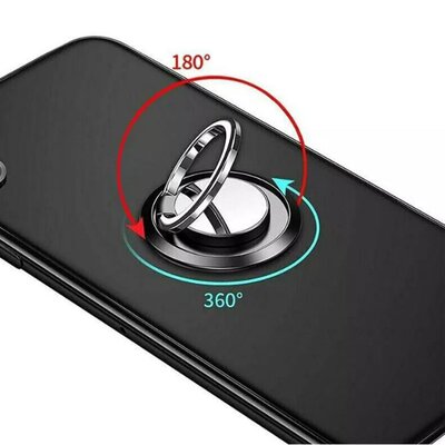 Luxury Metal Mobile Phone Ring Holder Magnetic Car Bracket