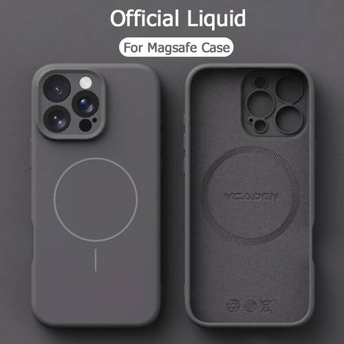 Original Liquid Soft Silicone For Magsafe Wireless Charge