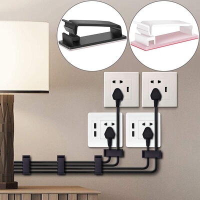 Cable Organizer USB Cable Winder Desktop Workstation Tidy