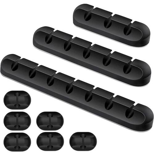 Cable Organizer Silicone USB Cable Winder Desktop Tidy