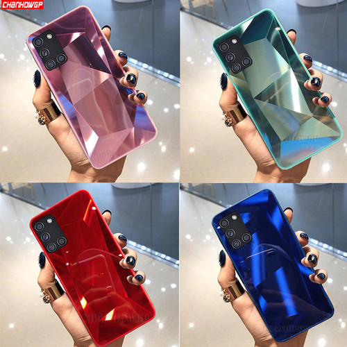 Diamond Mirror Case For SSamsung Galaxy A21S A51 A71 A01 A11