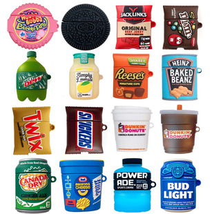 3D Bubble Gum Cookies for AirPods Pro Case Chocolate Earphone Case Soft Silicone for Airpods 3 2