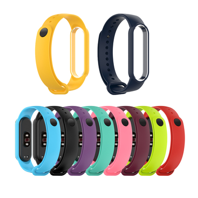 New For Mi Band 5 Silicone Wrist Strap for Xiaomi Miband 5