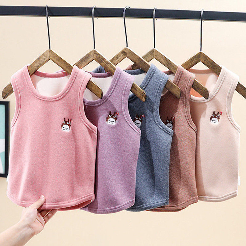 儿童马甲加绒秋冬款宝宝打底保暖背心内穿护肚子学生马夹套头无袖,童装/婴儿装/亲子装,背心吊带,淘宝优惠券,粉丝福利购,淘宝优惠卷