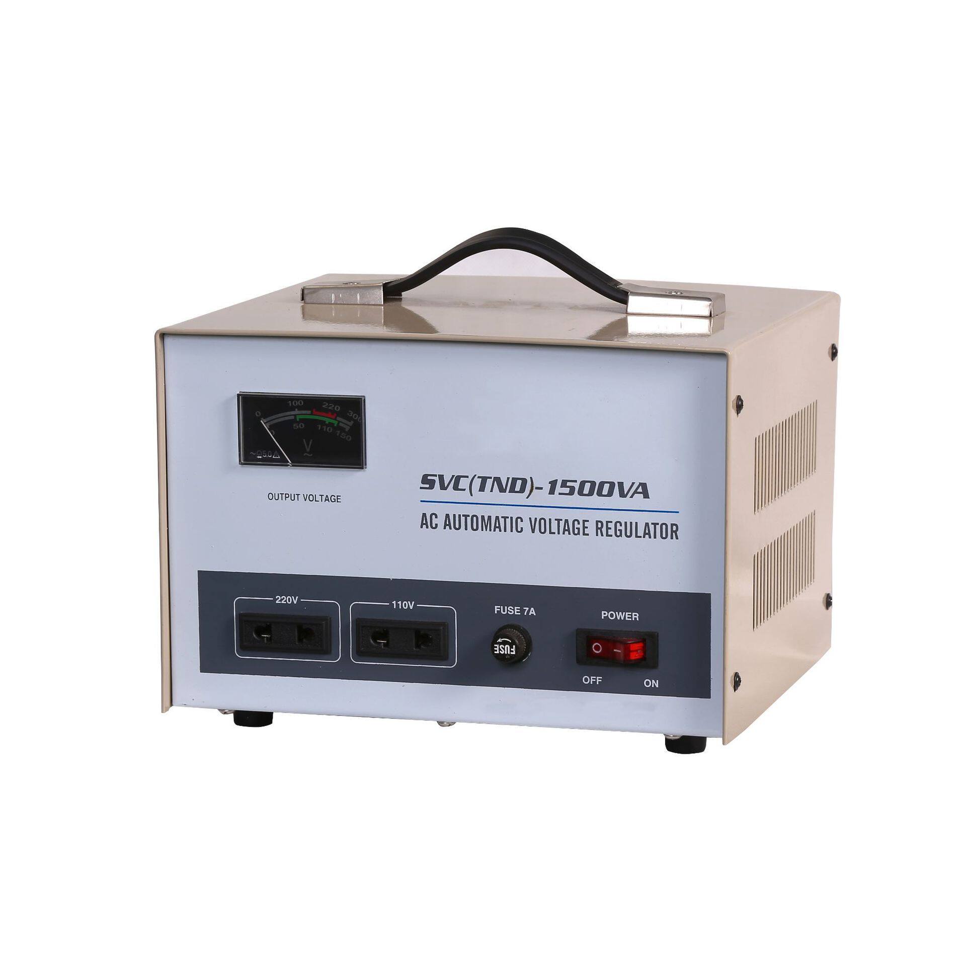 电脑电视冰箱监控各类小功率电器家用稳压器单相220v高精度0.5-5k