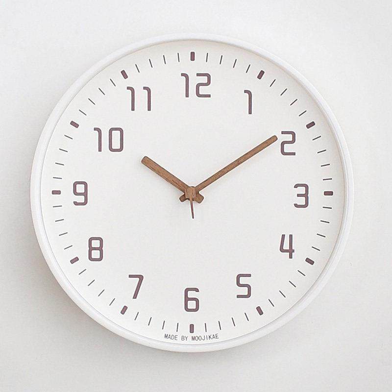 MJK简约钟表挂钟客厅2025新款家用静音创意时钟挂墙石英钟挂表