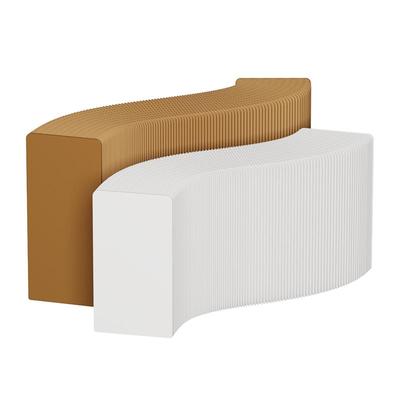 展示台桌展示陈列展示柜纸中岛折叠台纸质展示架产品展会