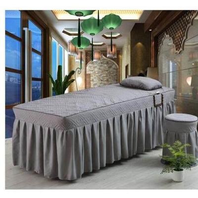 美容床罩枕套两件套美容床按摩被单美容院理疗推拿洗头床套