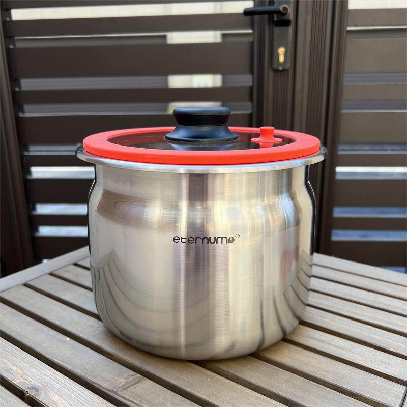 【芬兰】18/10不锈钢密封桶家用米桶防潮防虫厨房储物桶密封面粉