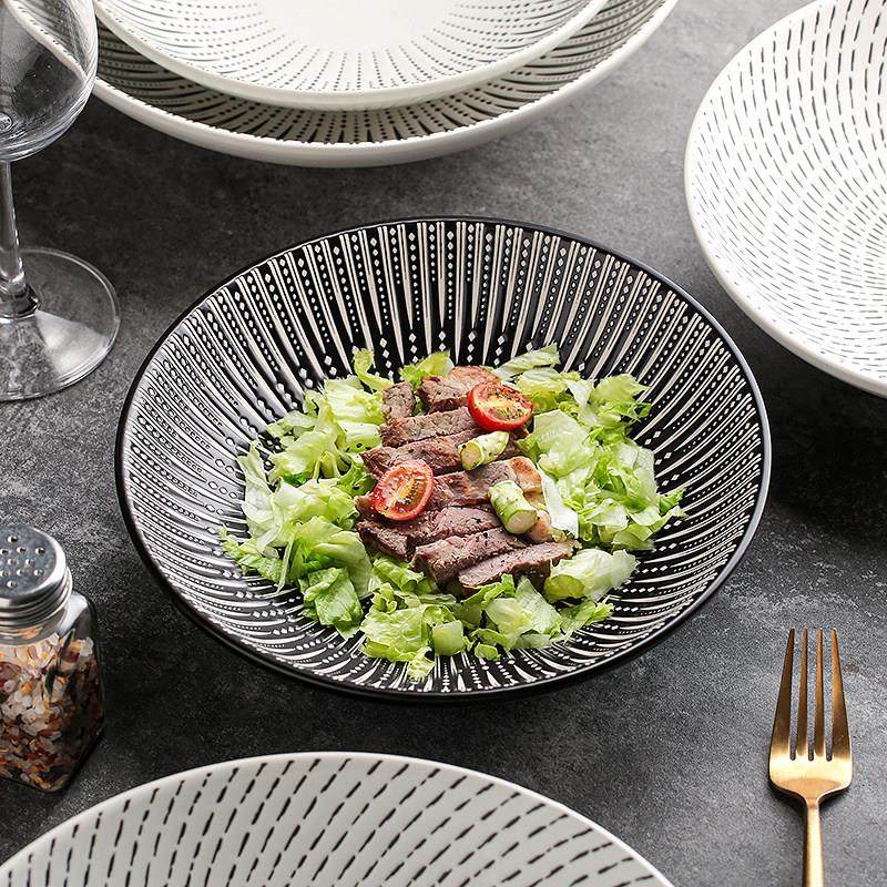 西餐厅创意沙拉碗家用酸菜鱼肉片汤碗深菜碗意面碗甜品拉面碗餐具,餐饮具,碗,淘宝优惠券,粉丝福利购,淘宝优惠卷