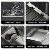 款 嵌入式 隐形纯平不锈钢地插大理石瓷砖多媒体地插座防水隐藏暗装