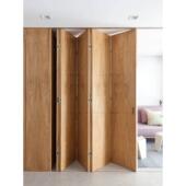 卧室门现代简约厨房门入口门定制阳台厨房浴室隔断门实木折叠门