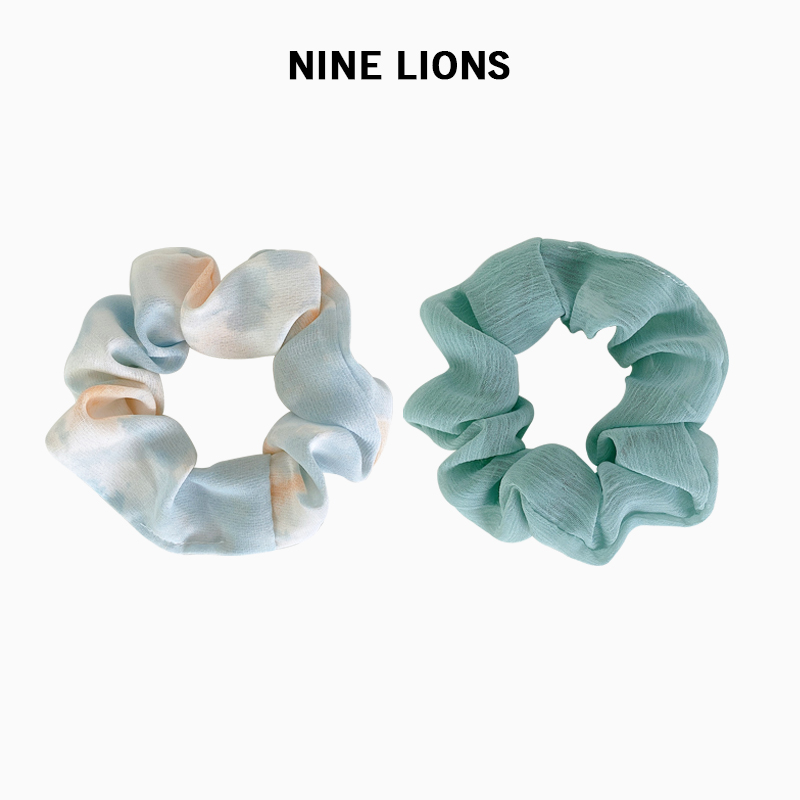 ins九只狮子少女发绳网红饰品