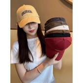 大头围硬顶字母刺绣棒球帽子四季 休闲鸭舌帽 加大加深网红百搭韩版