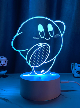 星之卡比手办小夜灯游戏盲盒周边新星同盟探索发现switch机箱摆件