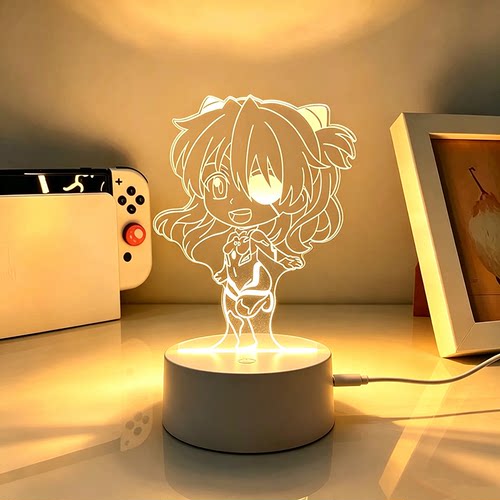 新世纪福音战士周边EVA手办盲盒摆件小夜灯淀真嗣13号机玩具礼物