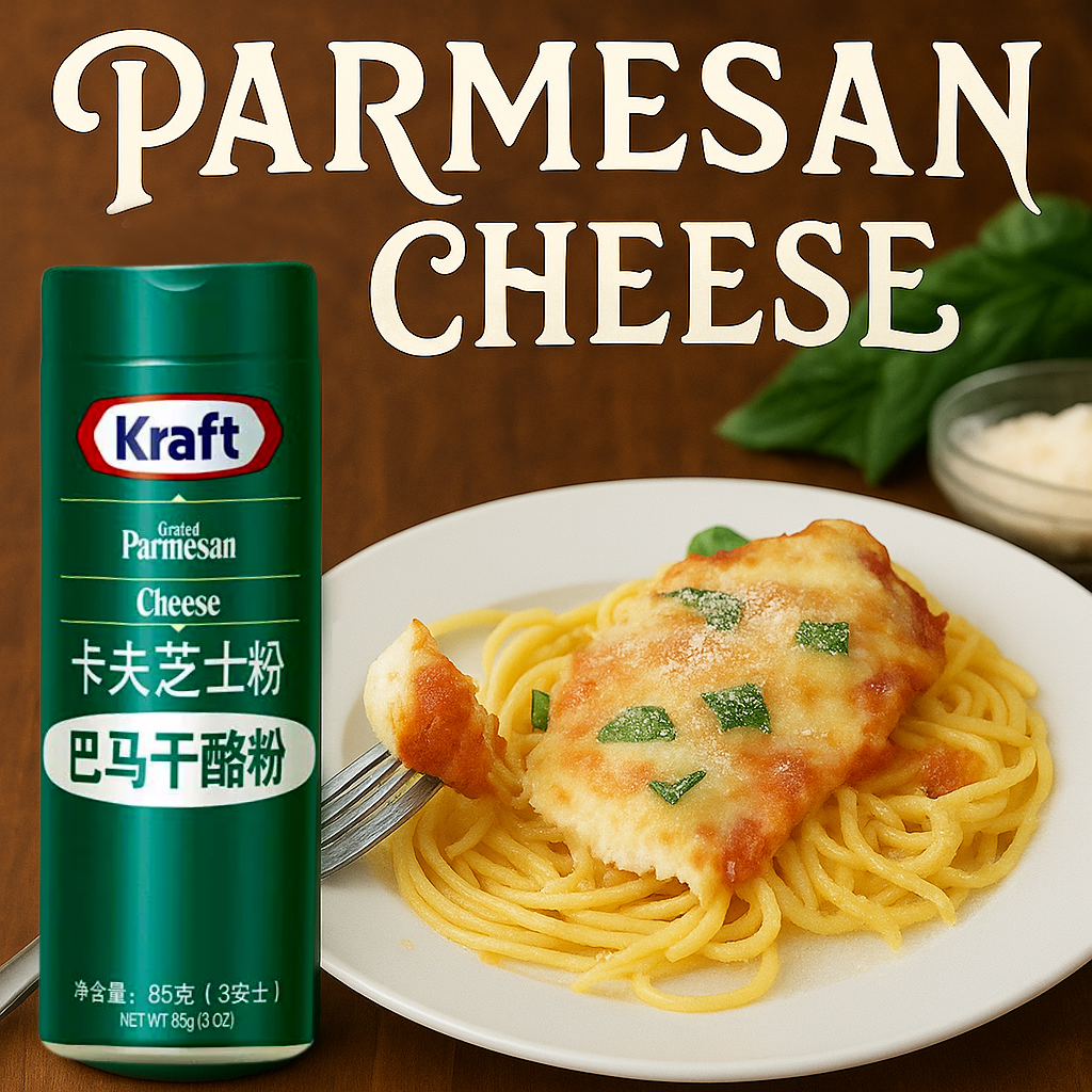 卡夫芝士粉美国进口帕玛森干酪粉披萨意面烘焙专用奶酪粉撒料