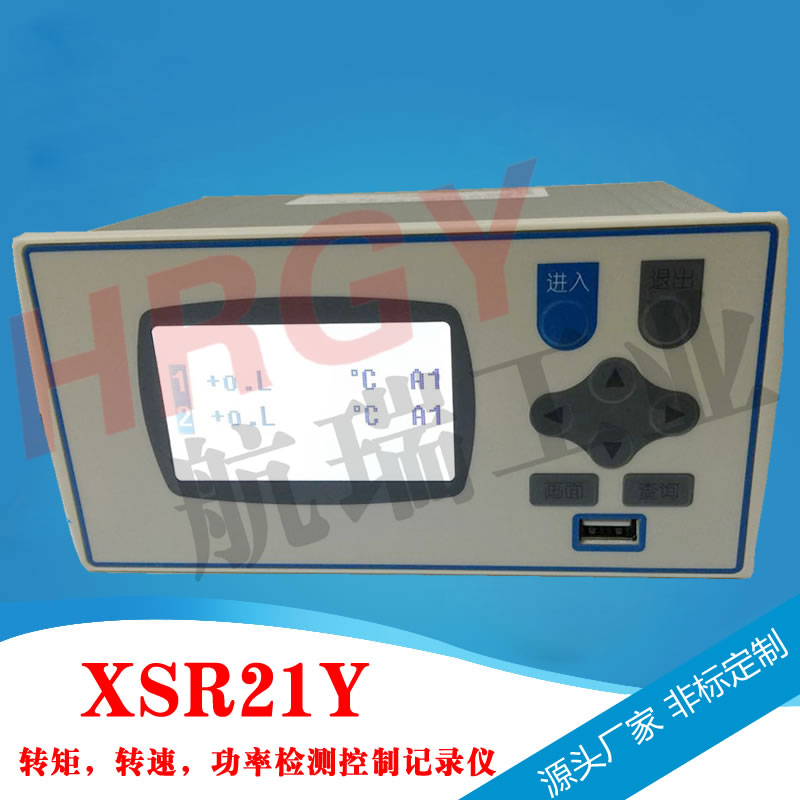 扭矩转速功率检测控制记录仪 XSR21Y 多功能记录仪 无纸记录仪