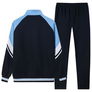 春秋季中小学生校服套装初中生运动长袖外套高中生班服团购男女款