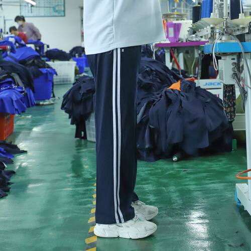 春秋儿童校服裤子二条杠