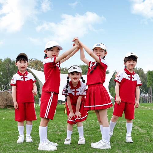 小学生校服短袖一年级啦