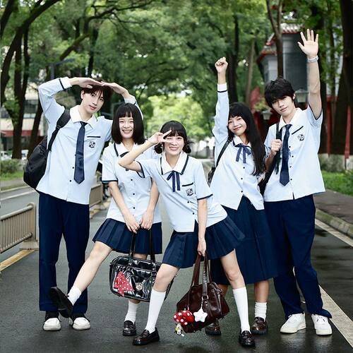 班服新款套装校服短袖学