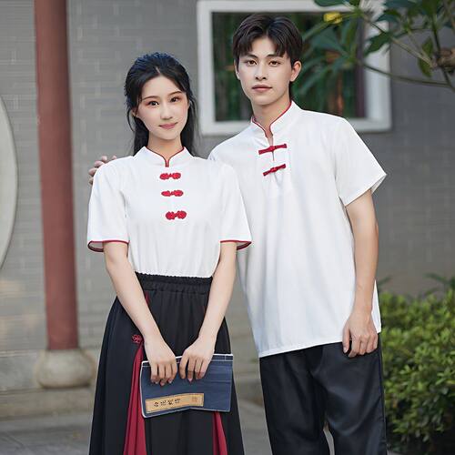 初中班服古风改良汉服男