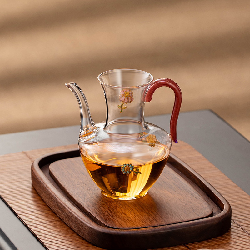 绚丽景泰蓝搭配净透明亮玻璃