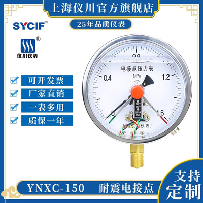 上海仪川耐震电接点抗震压力表
