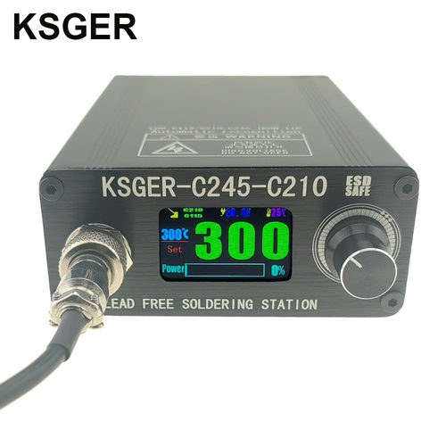 KSGER恒温焊台C245电烙铁C210维修DIY控制器适于JBC C115发热芯