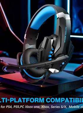 KOTION EACH因卓G9000Pro头戴式电脑耳机有线带麦游戏电竞耳麦