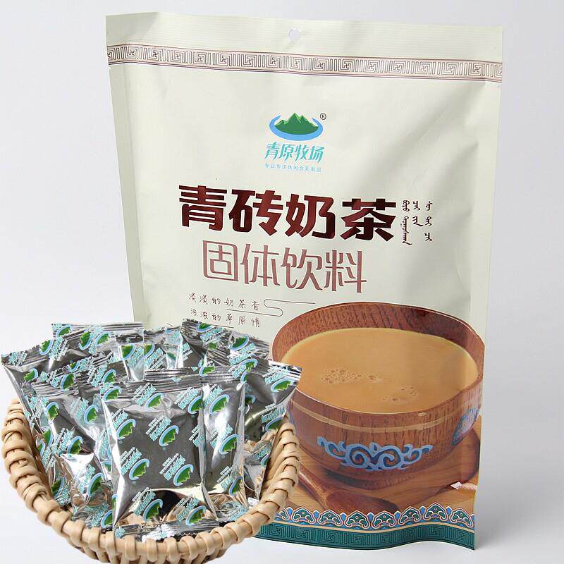 青原牧场青砖奶茶粉内蒙古特色 咸口独立包装400克袋装