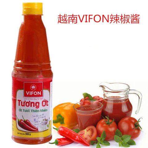 越南VIFON辣椒酱调味料蒜蓉甜辣椒酱500g 进口调味品蘸料Tuong ot