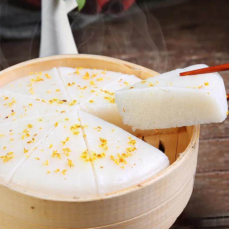 三泰房白糖桂花糕宁波特产水塔糕米糕发糕酒酿米馒头传统手工点心