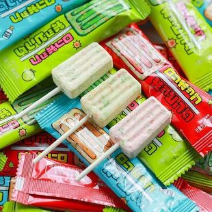 跳跳糖奶棒糖牛奶味水果味好吃散装 儿童糖果网红学生休闲小零食