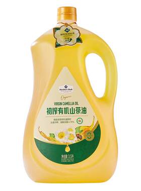 山姆代购 MM初榨有机山茶油 3.5L 茶籽油 物理低温冷压榨食用油
