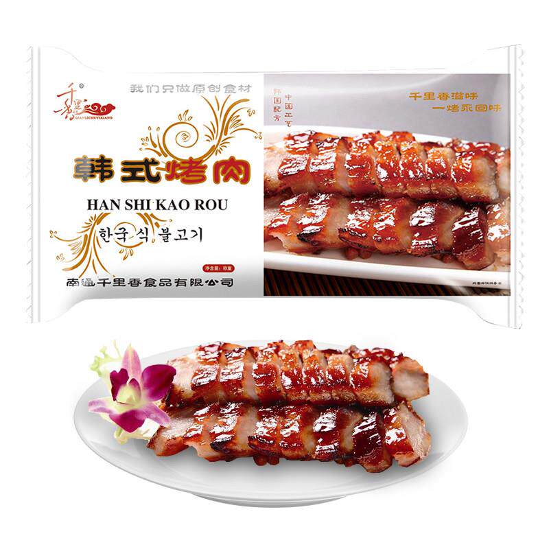 韩式烤肉寿司 千里香韩式烤肉 寿司烤肉 披萨烤肉 整箱包邮