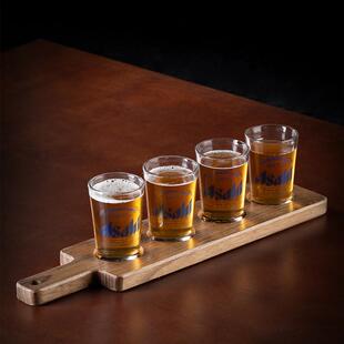 韩式商用小号精酿啤酒杯家用迷你酒杯一口杯酒吧朝日酒杯烈酒杯子