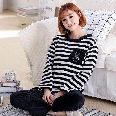 特加肥加大码女装胖mm冬装珊瑚法兰绒肥胖妹妹超大号睡衣200斤。