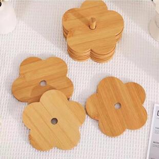 楠竹创意防水防滑隔热垫实木杯垫碗垫锅垫家用厨房耐摔防烫砂锅垫