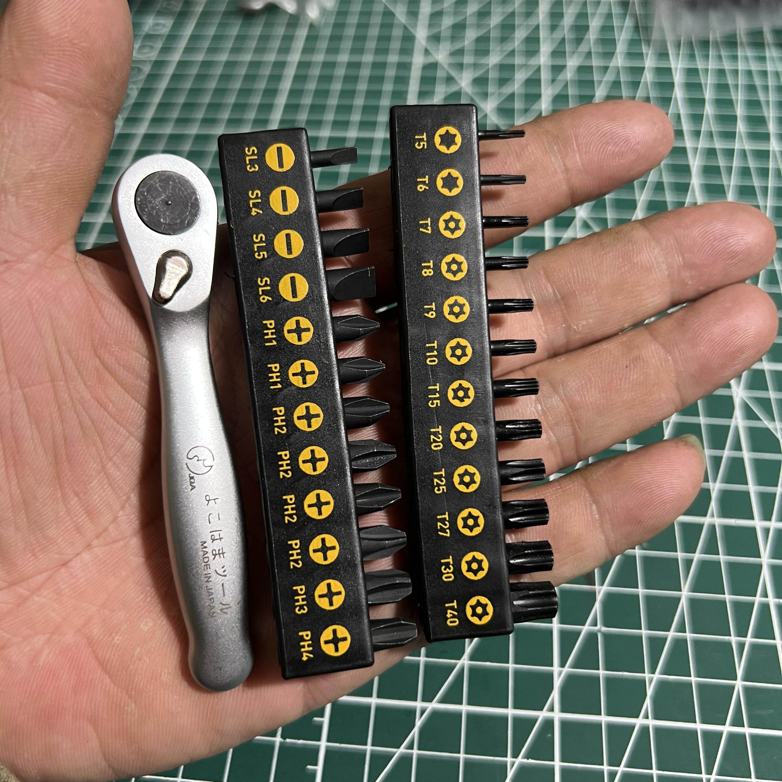 ins迷你棘轮扳手自行车公路车双向套装短内六角批头梅花十字