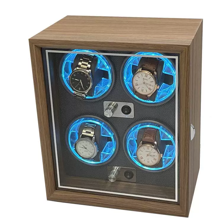 无字款立式摇表器家用机械手表上链盒电动手表盒防磁摇表器晃表器
