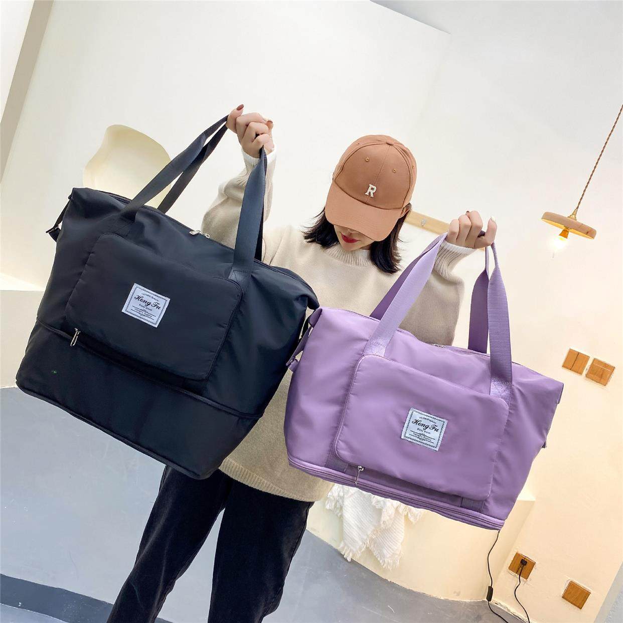 2023新款大包女行李包待产包行李袋旅行袋收纳袋大容量短途轻便携