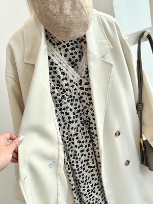 文艺显瘦百搭雪纺碎花连衣裙