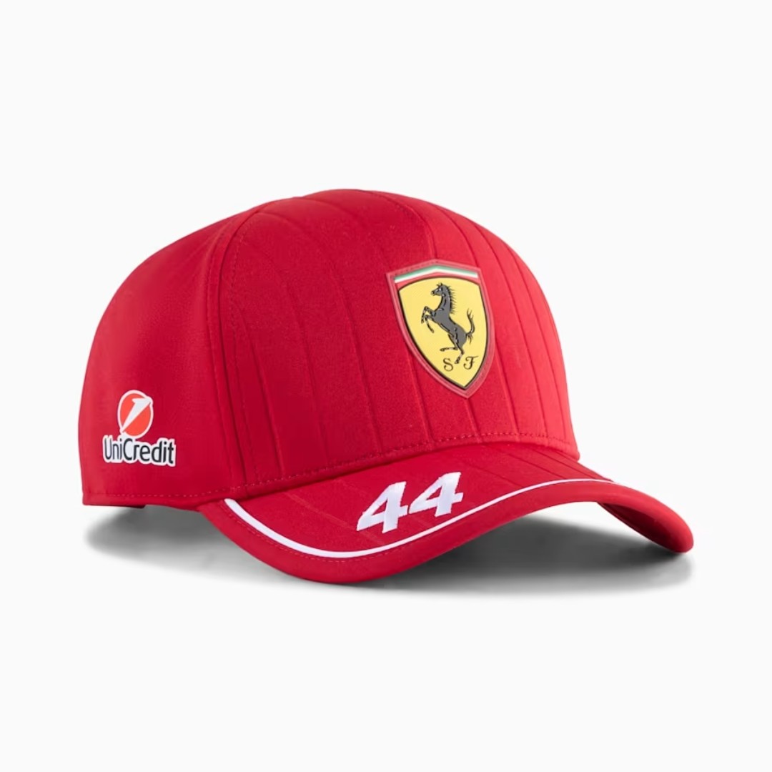 thumbnail for Ferrari 2025 F1 Hamilton Leclerc baseball cap Formula 1 fan hat